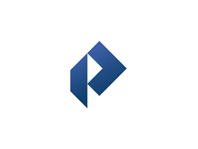 P as in play logo logotype minimal play player playvideo sketch smart symbol typography