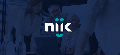 Niik Group branding illustration. logo logo design