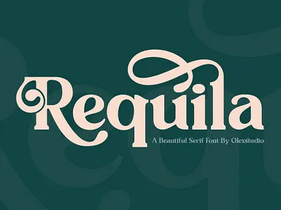 REQUILA - Vintage Serif Font branding classic font classic fonts design display font download font elegant font font font design fonts graphic design lettering logo font retro font retro fonts serif font typeface typefaces typography vintage font