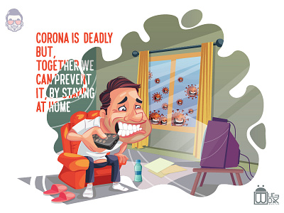 COVID-19 CORONAVIRUS Conceptual Illustration cartoon character china conceptual illustration coronavirus design vector virus