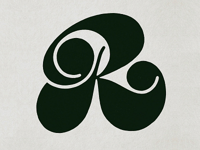 Letter R design handlettering lettering procreate type typography