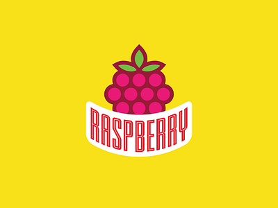 Raspberry branding fruit illustration fruit logo fruity icon icon design icons illustration logo sports logo typography vector