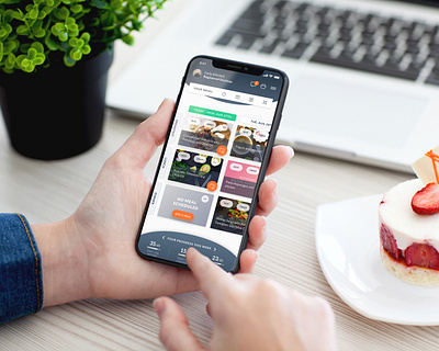 EatLove app for meal recommendations and nutrition app mobile app design mobile ui ui ux