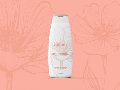 Cadum Shampoo Identity & Packaging branding business branding creative creativity design solutions design studio design system flower graphic design graphic designer illustration logo mark logotype packaging shampoo skincare typeface typogaphy visual identity wordmark