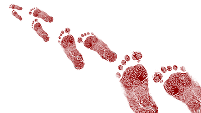 foot print creative 3 art branding creative graphic design illustration photoshop poster saikat sarkar saikat sarkar illustration saikatsarkar16