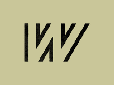 36 Days of Type — W 36days 36daysoftype branding design dry brush letter texture type typography w