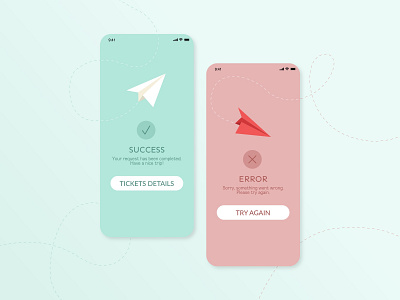 Flash Message - Daily UI 011 app dailyui dailyui011 dailyuichallenge design error message flash message interfacedesign mobile app design mobile ui success message ui userexperiencedesign webdesign