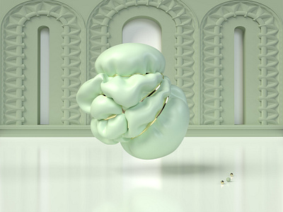 002. Pistachio [Cloth Series] 3d 3d art adobe adobe dimension c4d cinema 4d cinema4d concept design design maxon maxon3d maxonc4d