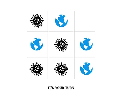 It's your turn brand coronavirus covid 19 creative design icon illiustration illustration instagram typogaphy
