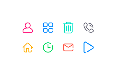 Icon Set daily ui dailyui design