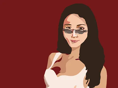 #03, How do you like the glasses? design illustration visual design