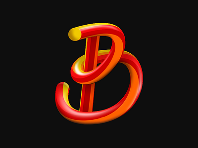 Personal Project B 6/10 design graphicdesign illustration illustrator lettering letters typography vector