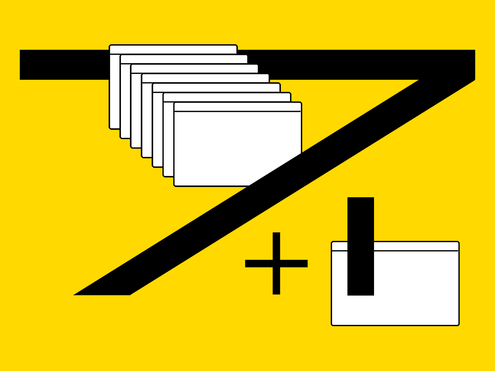 Illustration for an upcoming article blog illustration dialog gif gif animated gif animation illustration window yellow