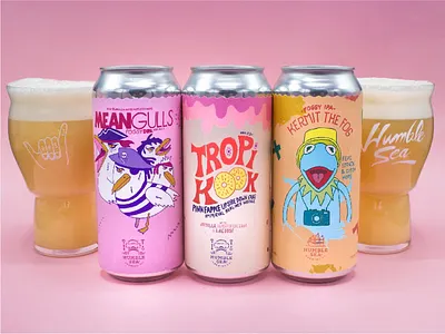 Beer can labels beer can label design good knife studio graphic design lettering packaging