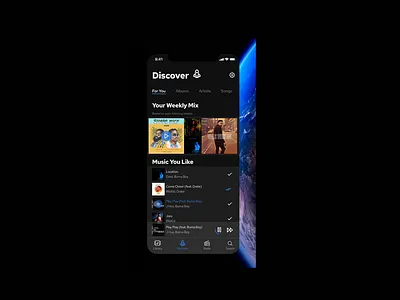Daily UI 009: Music Player dailyui dailyuichallenge design music music player ui