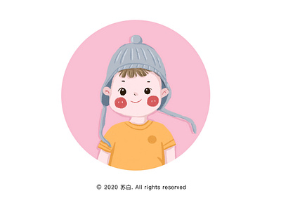 今日份小可爱呀 design icon illustration illustration art banner design illustration design typography web