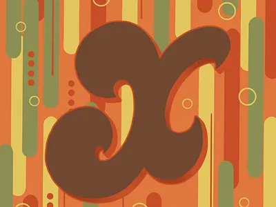 36 Days of Type X 36daysoftype 36daysoftype07 70sdesign 70sscript graphic designer hand drawn type hand lettering illustration illustrator lettering script lettering typography