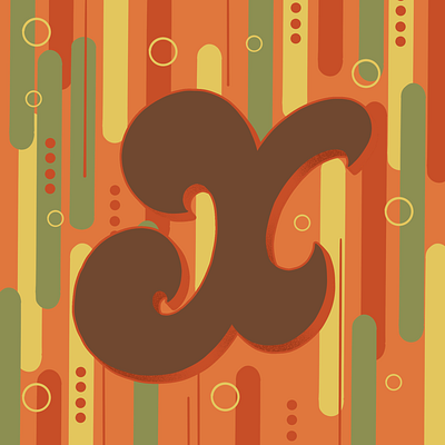 36 Days of Type X 36daysoftype 36daysoftype07 70sdesign 70sscript graphic designer hand drawn type hand lettering illustration illustrator lettering script lettering typography