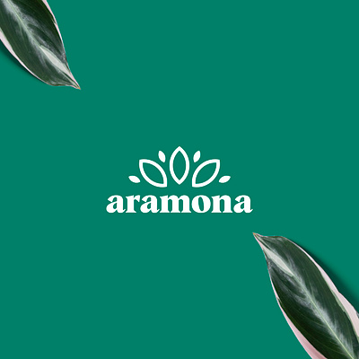 ARAMONA branding design identity logo typography