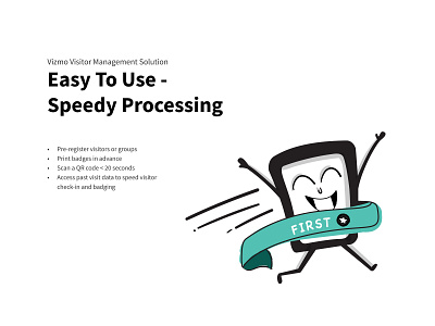 Speedy Processing - The illustration descirbes how a digitised