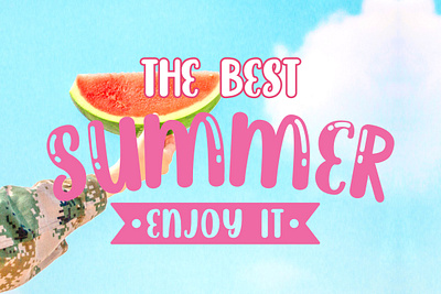 Brightly Crush - Playful Typeface decorative fontduo playground preschool typeface