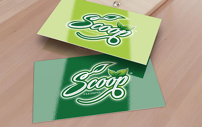 Scoop brand logo concept 1 branding business corporate corporate identity design eco green icon illustration logo modern natural nature vector