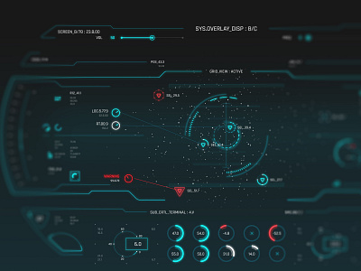 HUD Mars - Still Image after effect animation cinema 4d design display hud motion graphics screen design ui ux