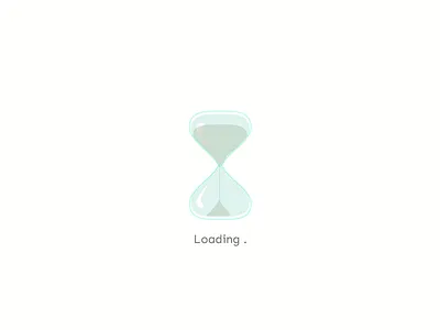 Loading Timer Animation animation color design hourglass interaction interaction design loading loading animation loading screen micro interaction timer