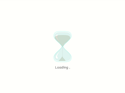 Loading Timer Animation animation color design hourglass interaction interaction design loading loading animation loading screen micro interaction timer