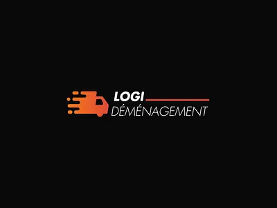 Logo LogiDéménagement 3d animation branding deisgn design graphic design logo mobile app motion graphics ui vector web