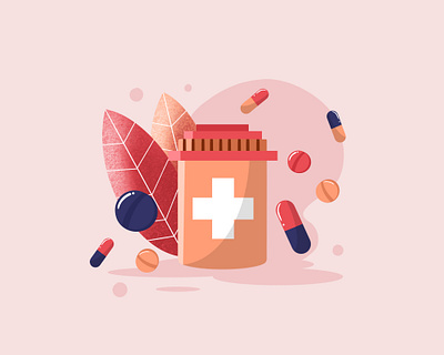 Pharmaceutical Illustration 2d character dribbble flat design icon illustration inspirations medicine minimal pharmaceutical pharmacy shot simple vector