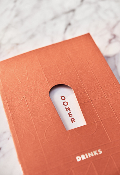 Döner Print branding design illustration logo type typography