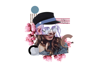 Spring Inspired Art Collage collage art design digitalart illustration springtime