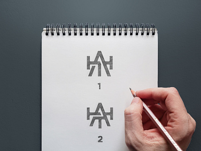 THA Monogram app branding business logo design icon letter modern logo monogram monogram logo professional logo startup