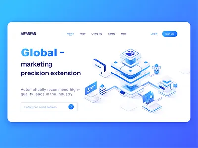 2.5D-Technology-Upgraded Version-01 2.5d design illustration illustrations ui web