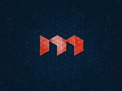M 30daychallenge 36daysoftype aletteraday algeria design isometry logo m mletter monogram typogaphy