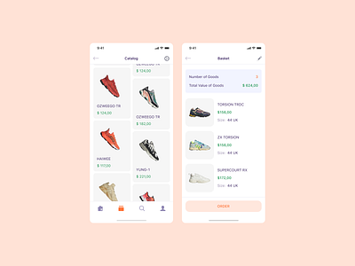 Sneaker Store app design dribbble interface mobile popular sneaker sneaker store sneakers store top ui ux