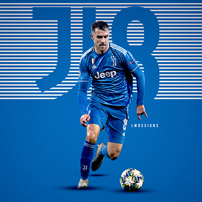 Aaron Ramsey - Wales & Juventus aaron ramsey cr7 cristiano ronaldo design fifa football football club football design football edit footballer gfx illustration juve juventus lionel messi photoshop poster soccer edit wales wallpaper