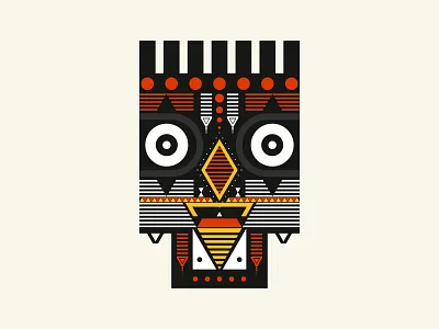 Bobo Bwa african art bobo bwa burkina bwa geometric hawaiian hawk illustration art illustrator ivory coast mask ritual spiritual tattoo tiki traditional traditional art tribal zulu