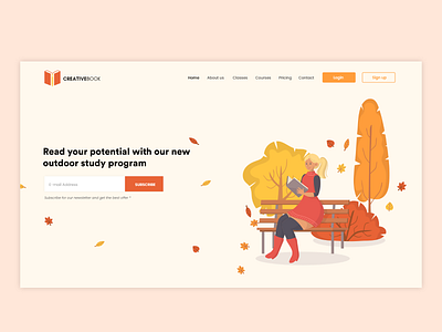 Study Program Design Mockup mockup ui ui ux design uidesign ux ux desgin ux design webdesign