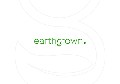 Earthgrown Wordmark Logo brand designer branding brandmark earth logo eco logo for sale green logo greenery leaf logo logo logo concept logo designer logo sale natural logo nature logo new zealand sri lanka wordmark wordmark logo