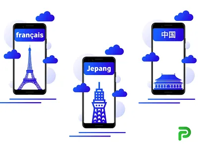 Translator UI app icon app logo app logo design branding design icon illustration logo simple clean minimal app logo translator ui