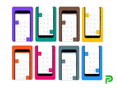 Calculator App UI app icon app logo app logo design branding calculator calculator ui icon illustration logo simple clean minimal app logo ui