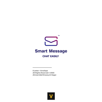 Smart Message | Chating Moppile App app application branding illustrator internet logo message mobile phone smart vector web