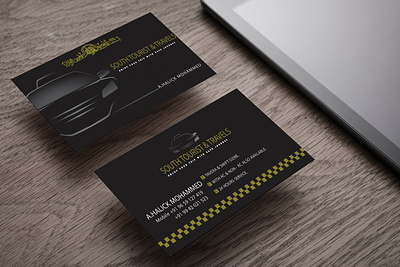 Rent Car Business Card business card car card card design cmyk design print rent service travel travel agency