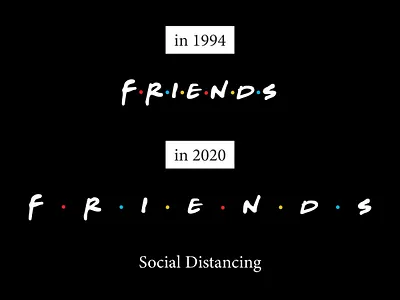 Social Distancing | Quarantine | Friends art art in quarantine covid 19 covid19 friends the show humour india lockdown meme quarantine series show social distancing stay safe stayhome