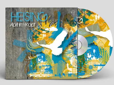CD Cover Design cd cd artwork cd cover cd design colorful design flat icon illustration ux vector