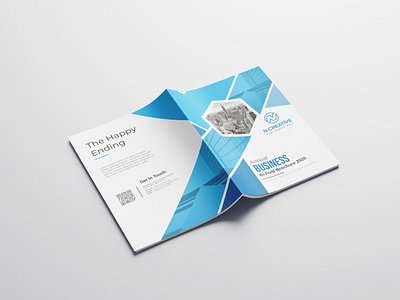 Bifold Corporate Brochure Template bifold bifold brochure bifold design branding business corporate corporate identity creative design trifold brochure vector