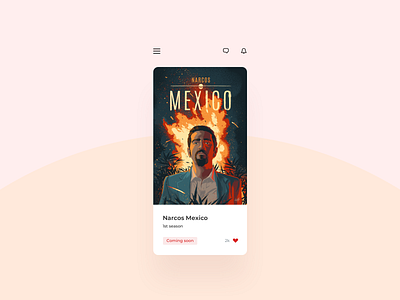 Daily UI 048 Coming Soon activity challenge coming soon dailyui dailyui048 design feed film mobile movie news phone product product design social soon ui ui details ui elements ux