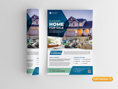 Real Estate Flyer design graphickbooker house leaflet marketing mortgage negotiator newspaper open house poster property flyer real estate real estate poster realtor reas estate flyer sadeksaimum template